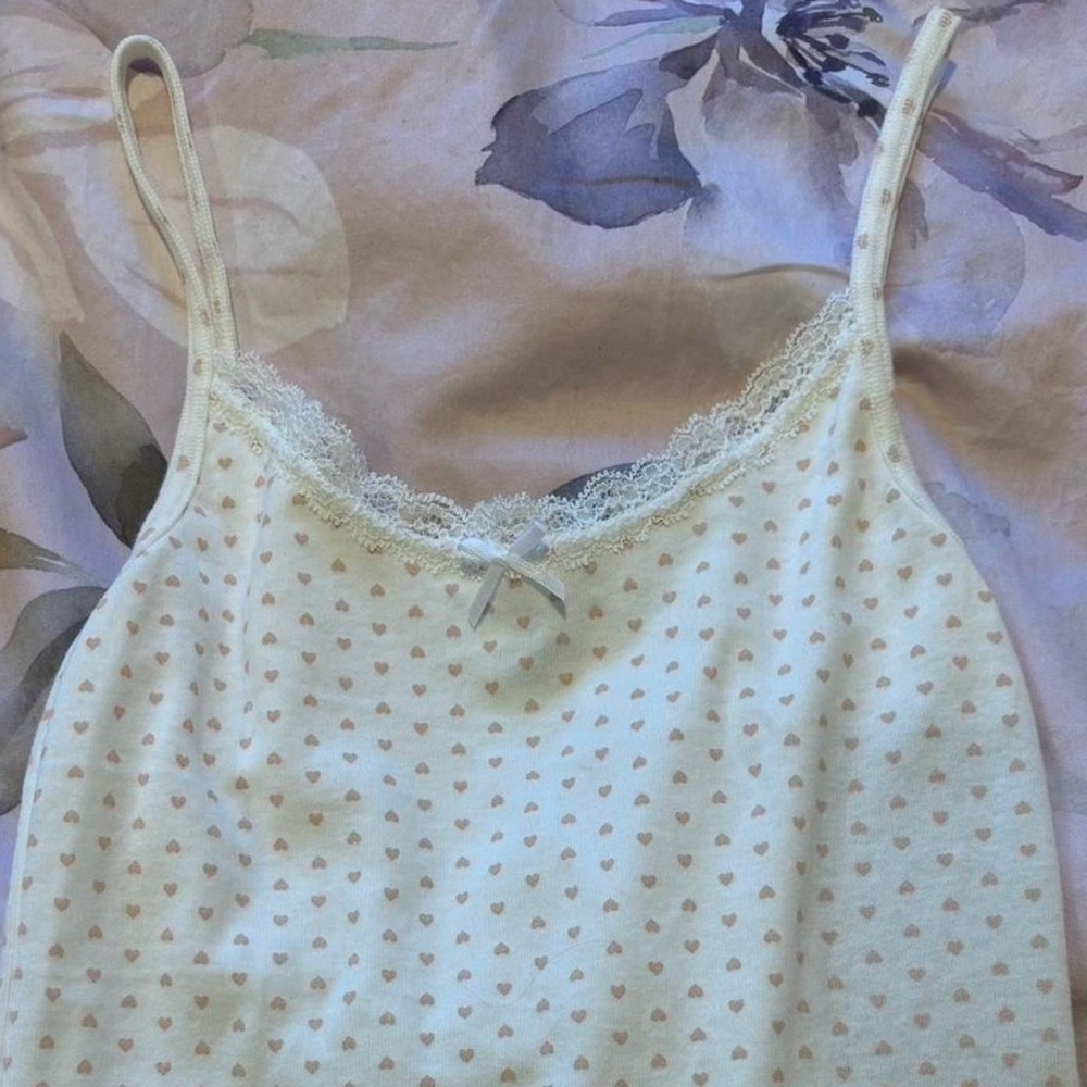 Brandy tank with hearts